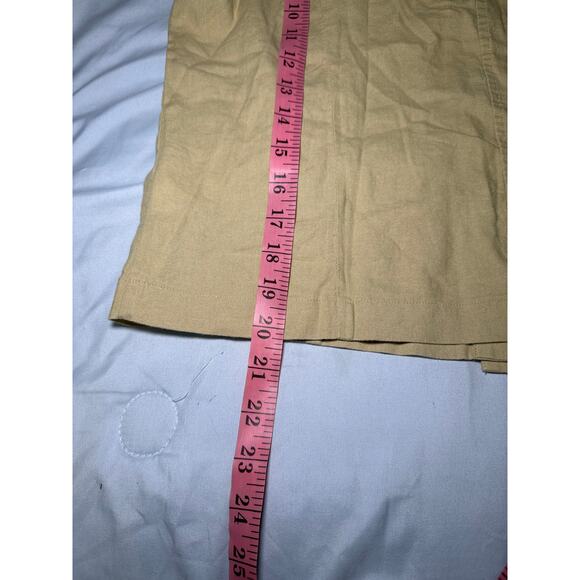 NWT Madewell tan button down linen single breasted tank top womens 10 coastal - Picture 6 of 7